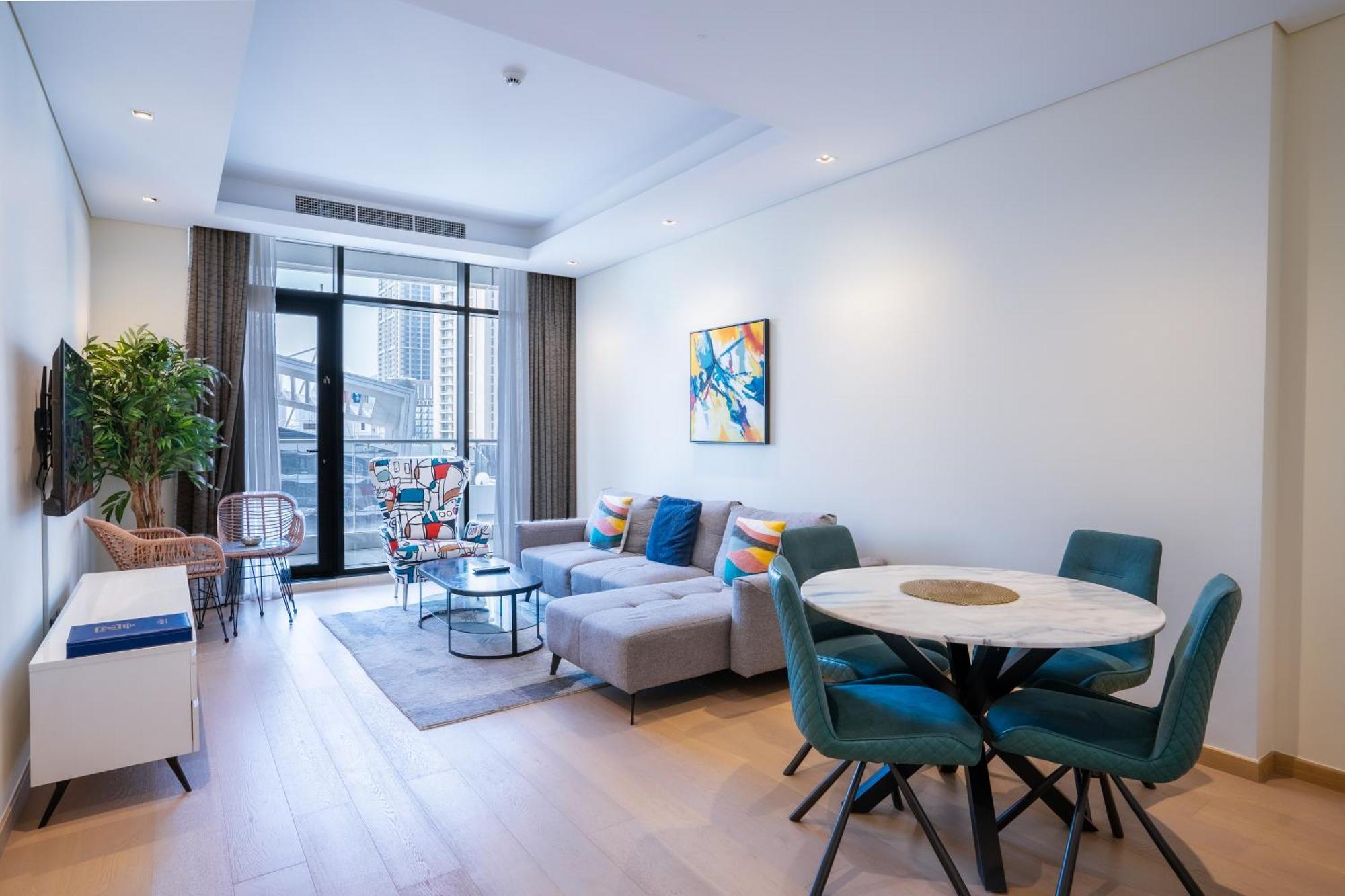 Rh- Modern Comfort, Bright 1Br Near Dubai Mall, City Views Exterior photo